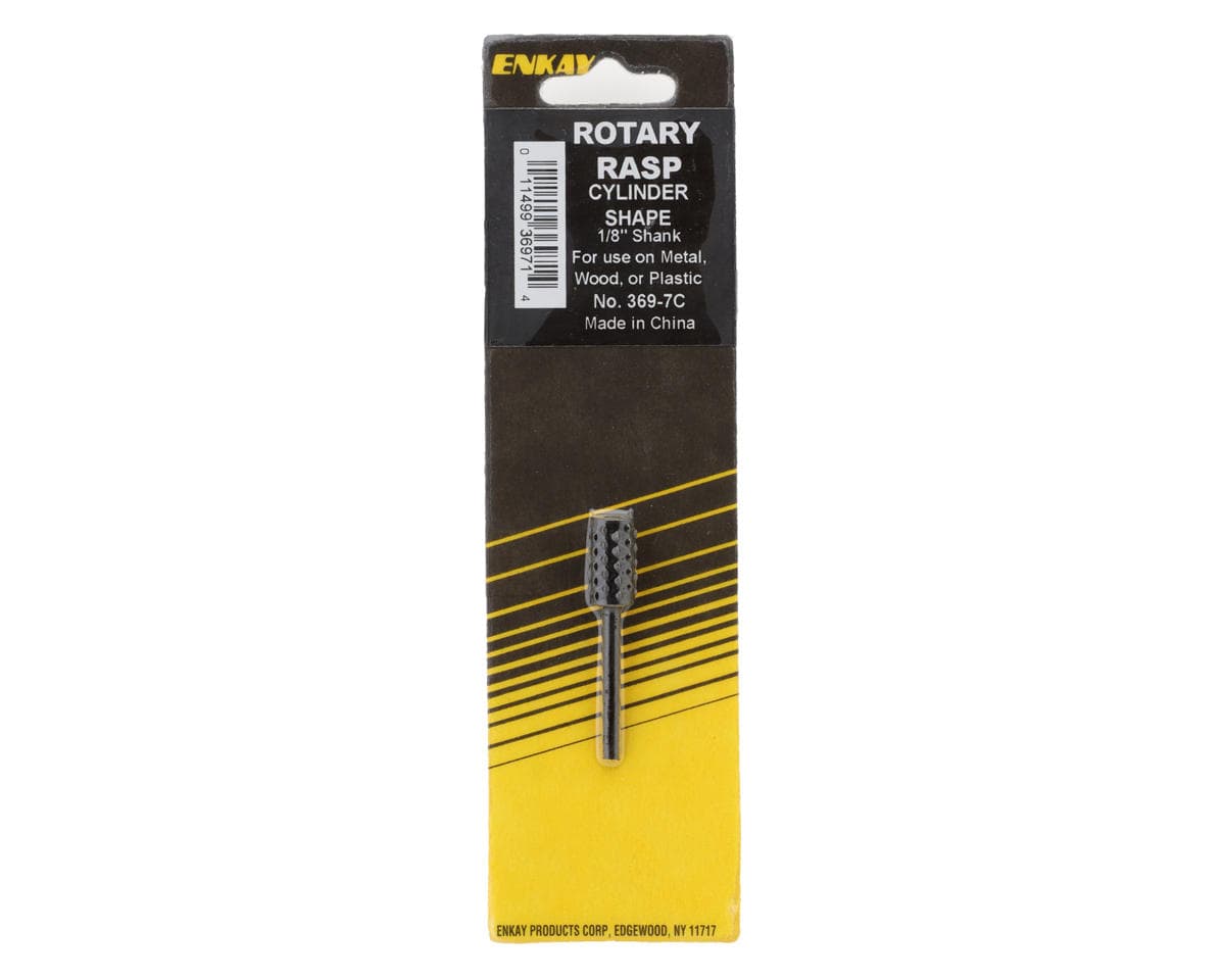 Enkay Rotary Rasp Bit (Cylinder) (1/8" Shank)