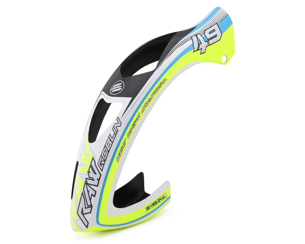 SAB Goblin Raw 420 Competition Fiberglass Canopy (Matte Yellow/Blue) w/Grommets