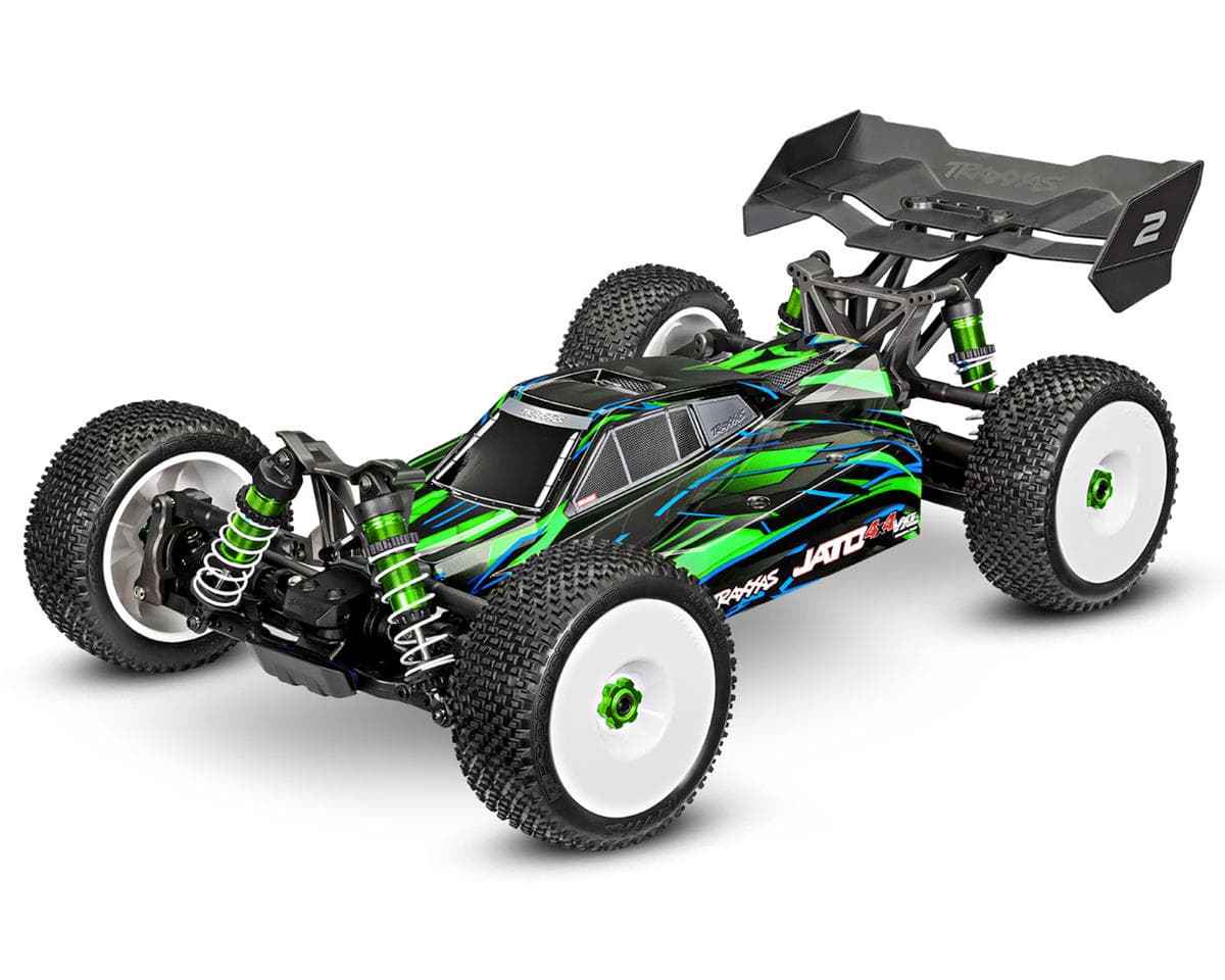 Traxxas Jato® 4x4 VXL 1/8 Brushless Electric Racing Buggy (Green) w/TQi 2.4GHz Radio