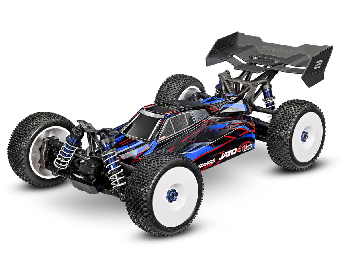 Traxxas Jato® 4x4 VXL 1/8 Brushless Electric Racing Buggy (Blue) w/TQi 2.4GHz Radio