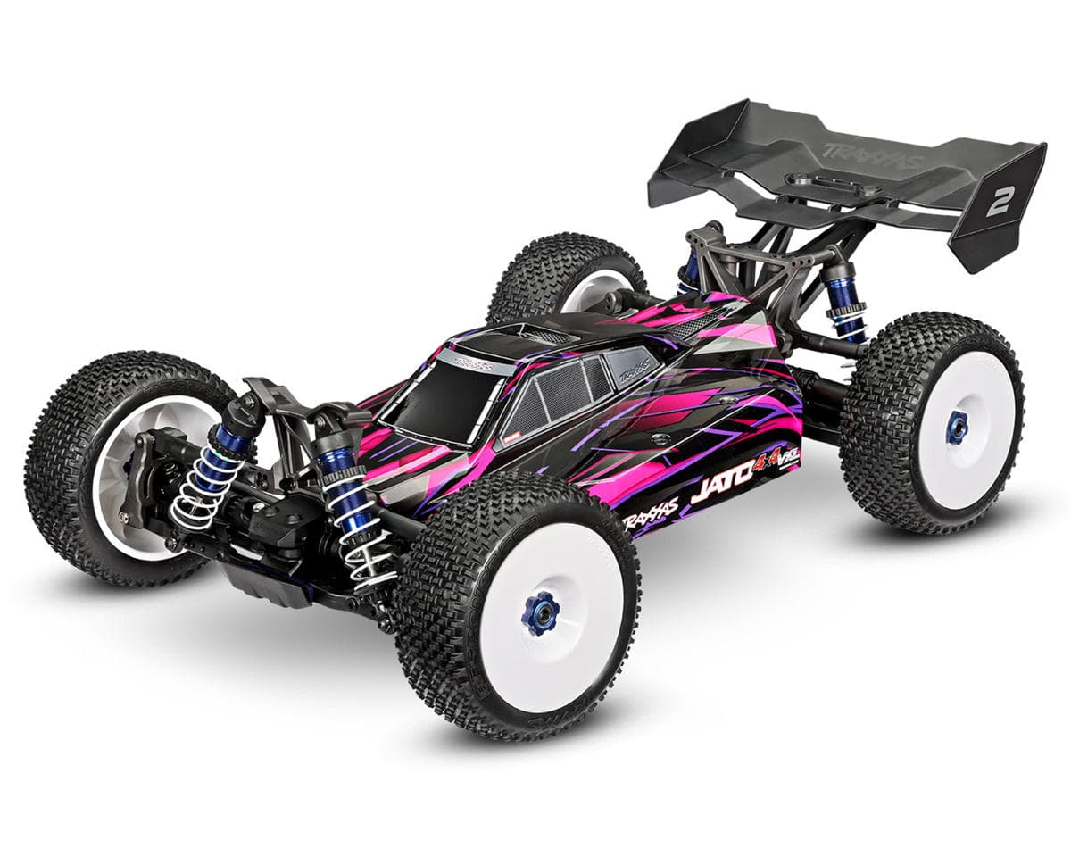 Traxxas Jato® 4x4 VXL 1/8 Brushless Electric Racing Buggy (Pink) w/TQi 2.4GHz Radio
