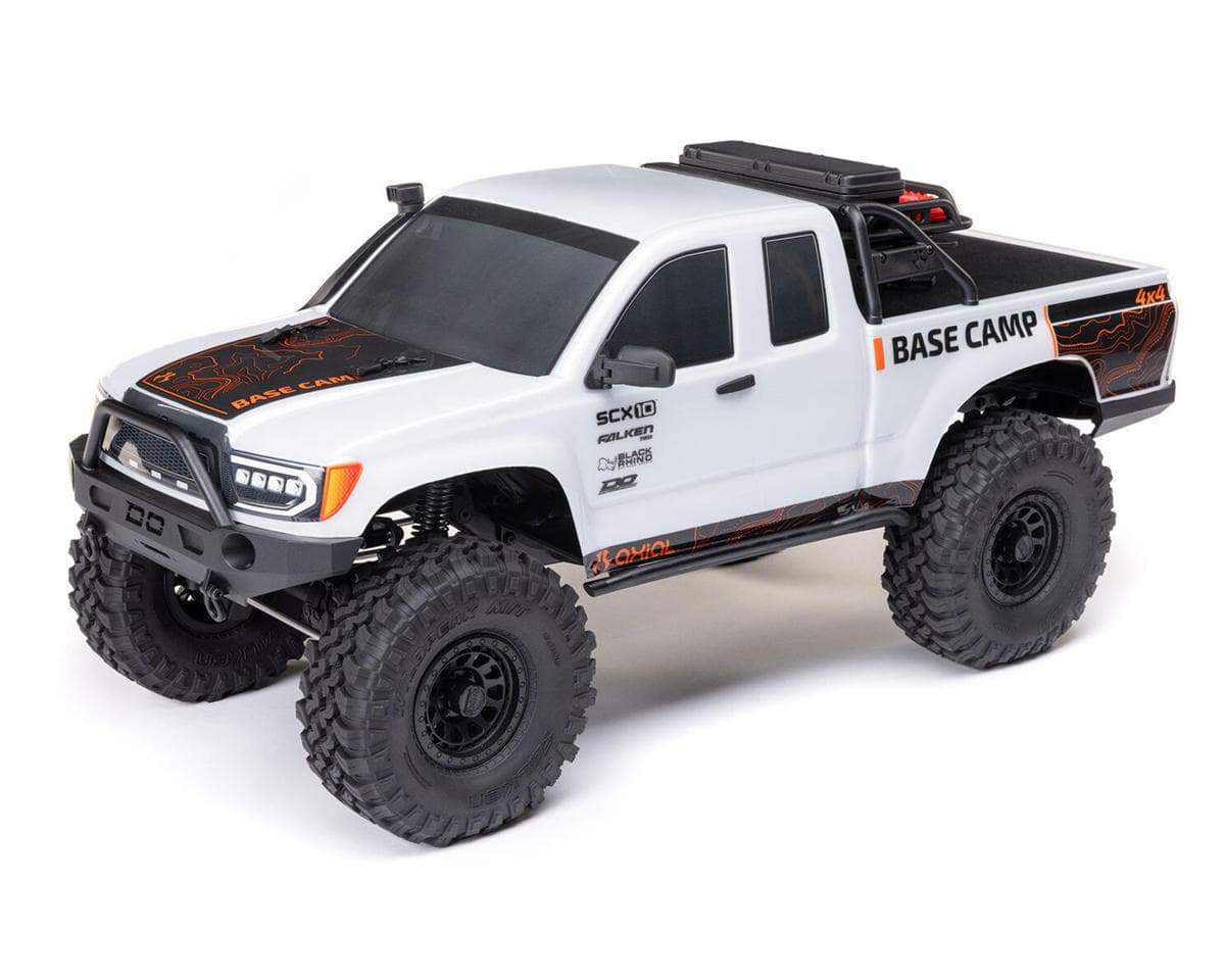 Axial SCX10 III "Base Camp" RTR 4WD Trail Truck (White) w/SLT3 2.4GHz Radio