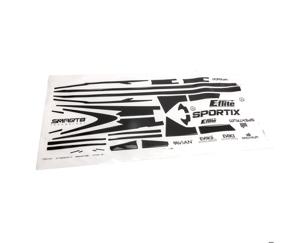 E-flite Sportix 1.1m Decal Sheet