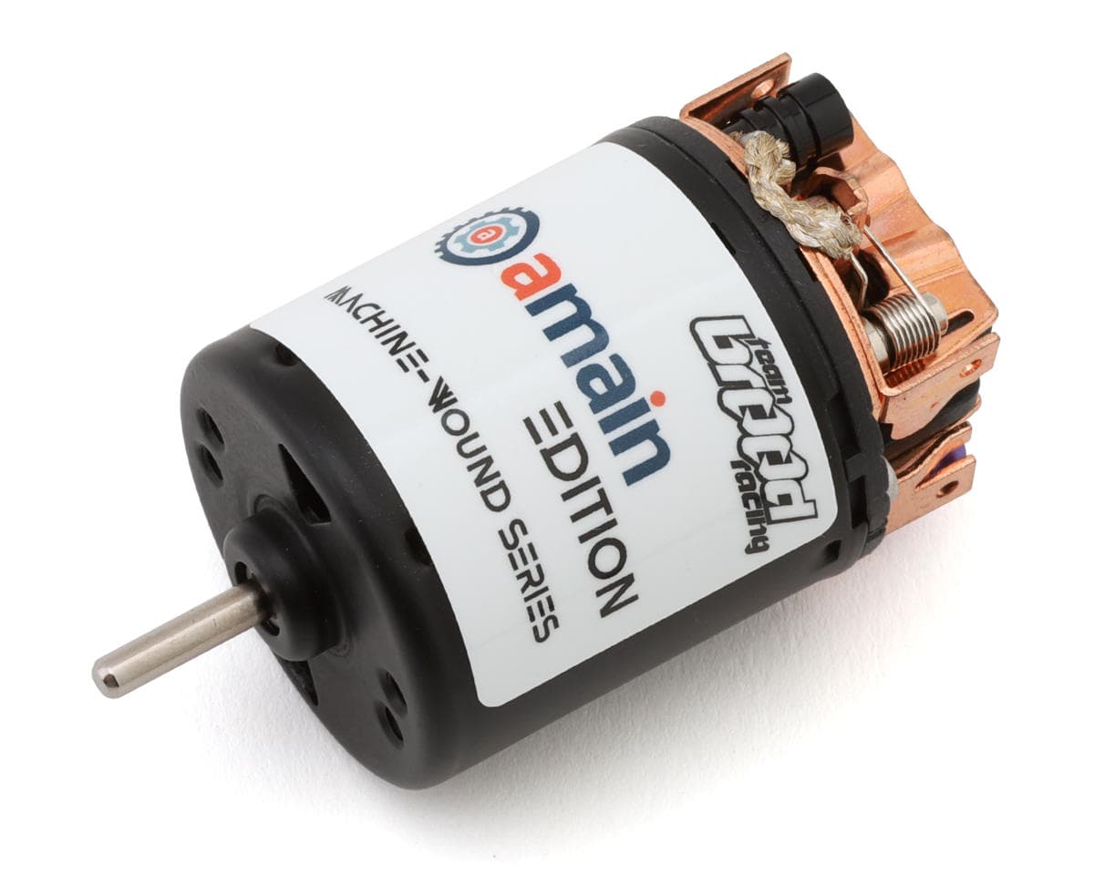 Team Brood "AMain Edition" Intensity 540 3-Slot Skewed Machine Wound Brushed Motor (35T)