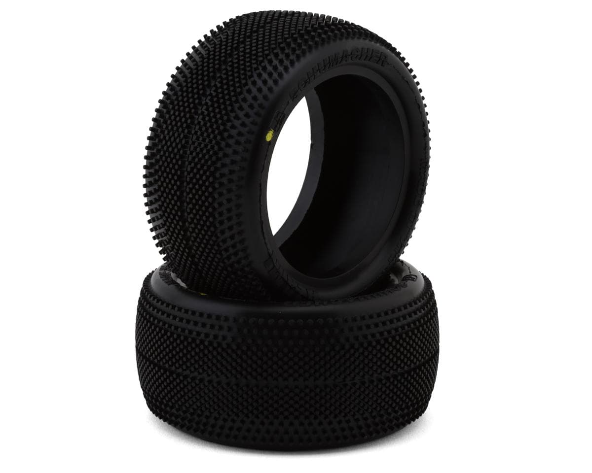 Schumacher Azami 2.2" 1/10 Rear Buggy Tires (Yellow) (2)