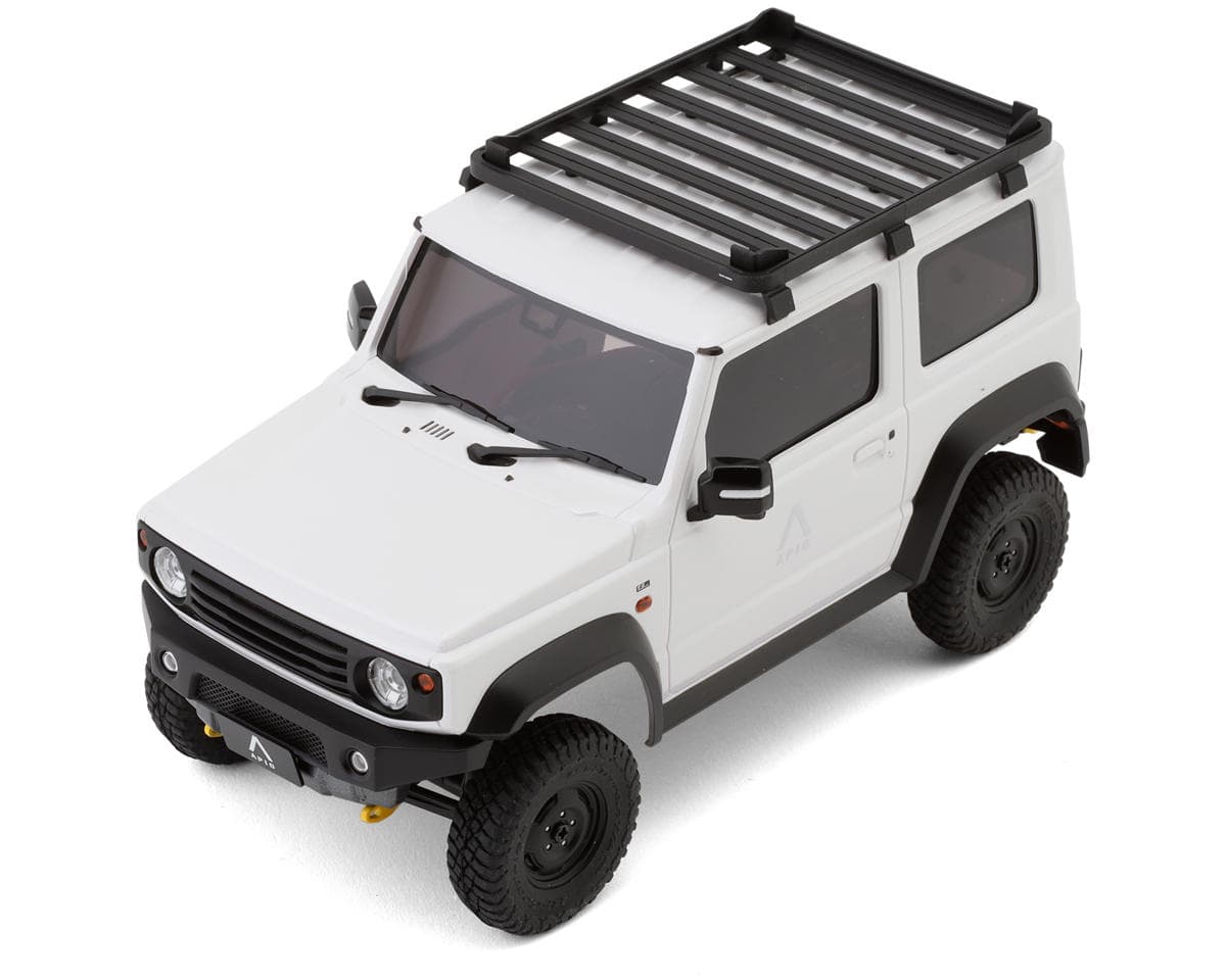 Kyosho MX-01 Mini-Z 4x4 ReadySet w/APIO Jimny Sierra Body (Pearl White) & 2.4GHz Radio