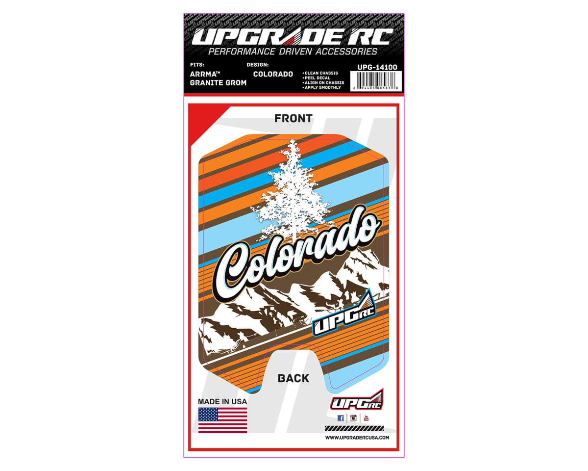 UpGrade RC Chassis Protector for Arrma® Granite™ Grom (Colorado) (1)