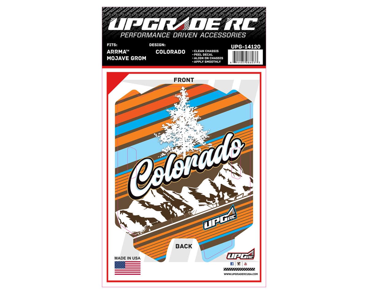 UpGrade RC Chassis Protector for Arrma® Mojave™ Grom (Colorado)