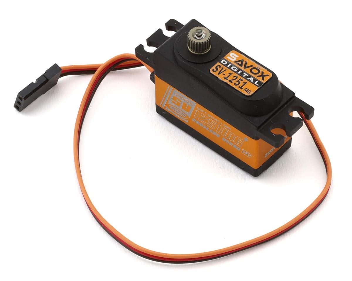 Savox SV-1251MGP Hybrid Low Profile Digital "High Speed" Mini Metal Gear Servo (High Voltage)