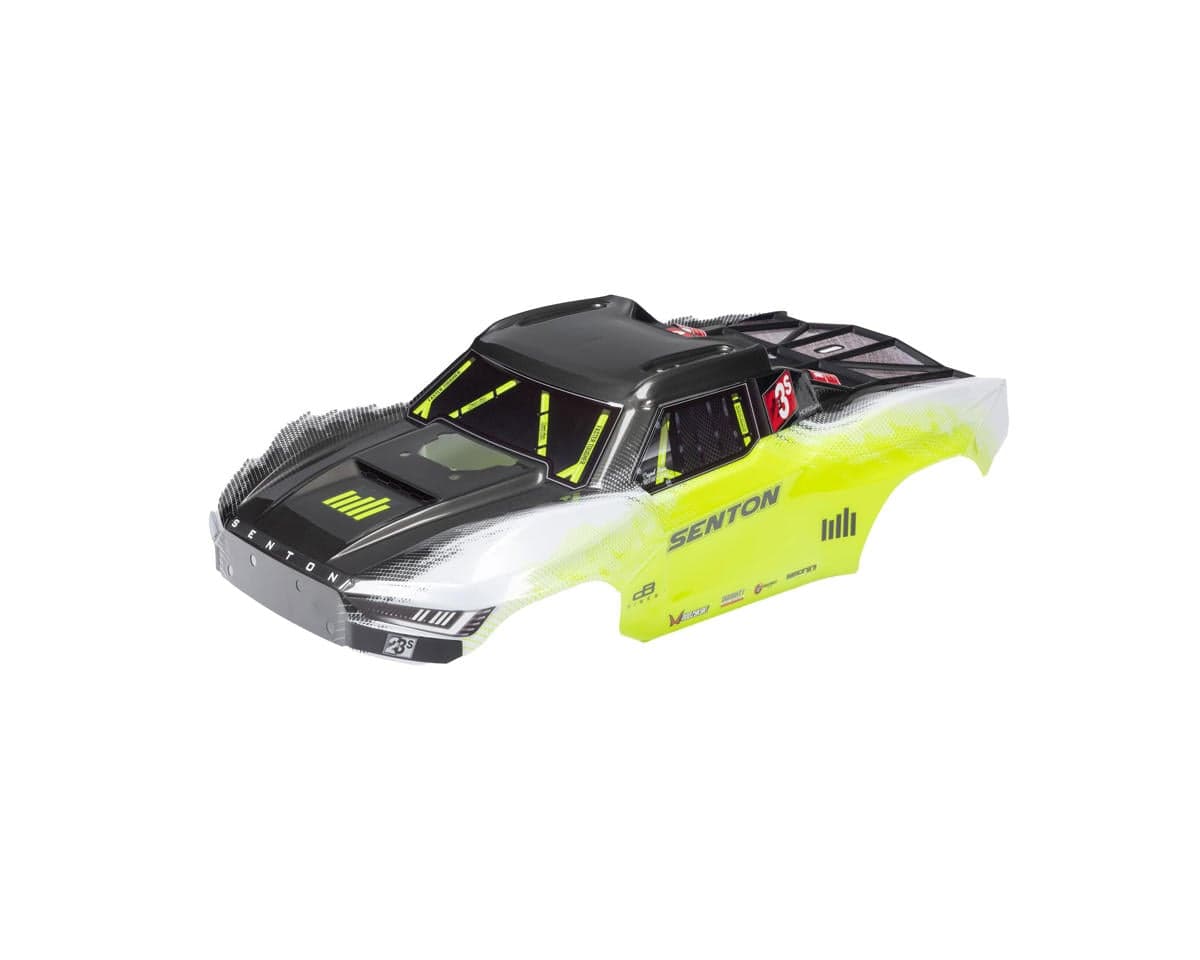 Arrma Senton 223S Clipless Pre-Painted Pre-Cut Body (Yellow)