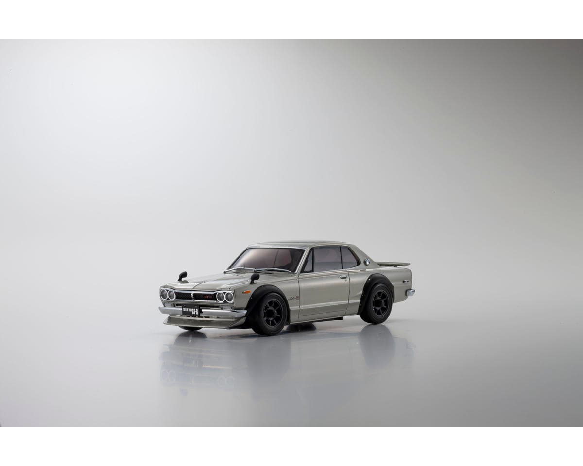 Kyosho MR-04 RWD Mini-Z ReadySet w/Nissan Skyline 2000GT-R KPGC10 Body (Silver) w/KT-531P 2.4GHz Radio