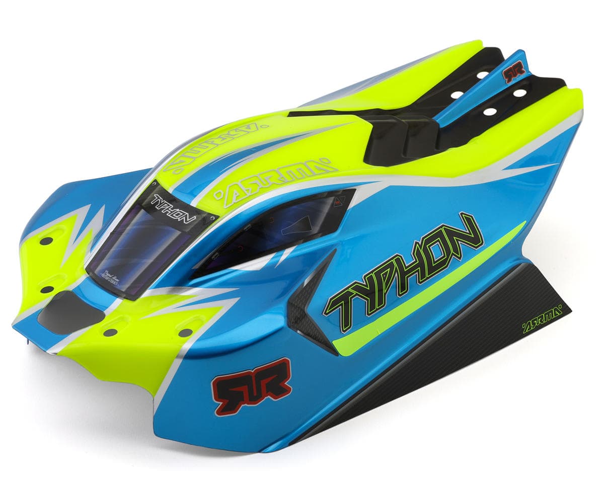 Arrma Typhon Mega 665 Clipless Pre-Painted Body (Blue)