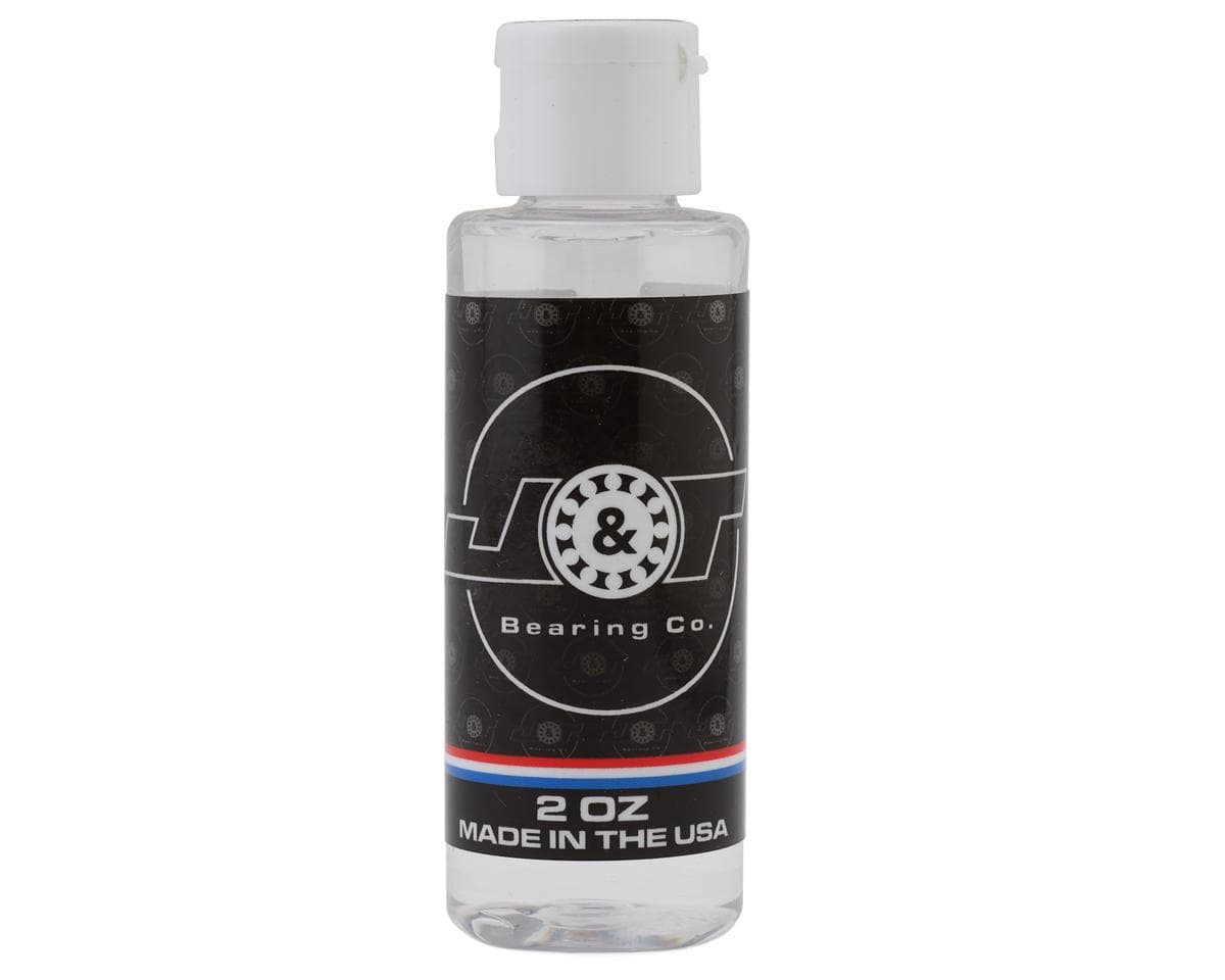 J&T Bearing Co. 100% Silicone Differential Oil (2oz) (12,500cst)