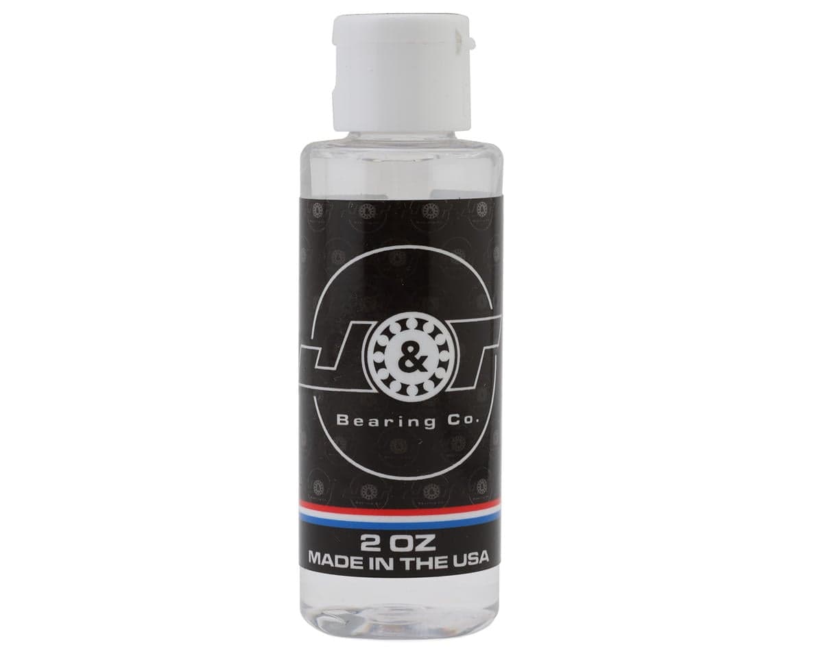 J&T Bearing Co. 100% Silicone Differential Oil (2oz) (40,000cst)