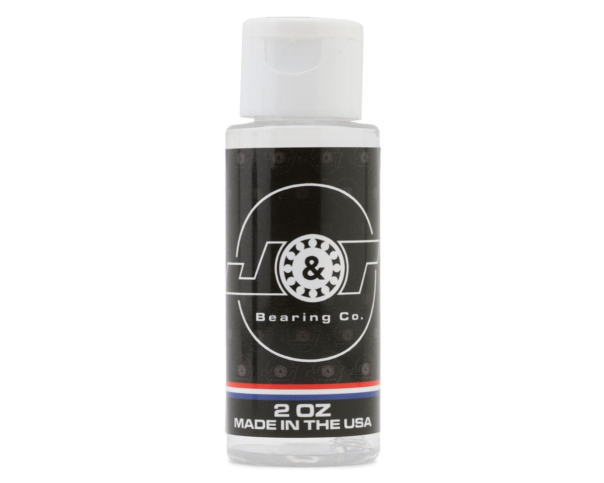J&T Bearing Co. 100% Silicone Differential Oil (2oz) (25,000cst)