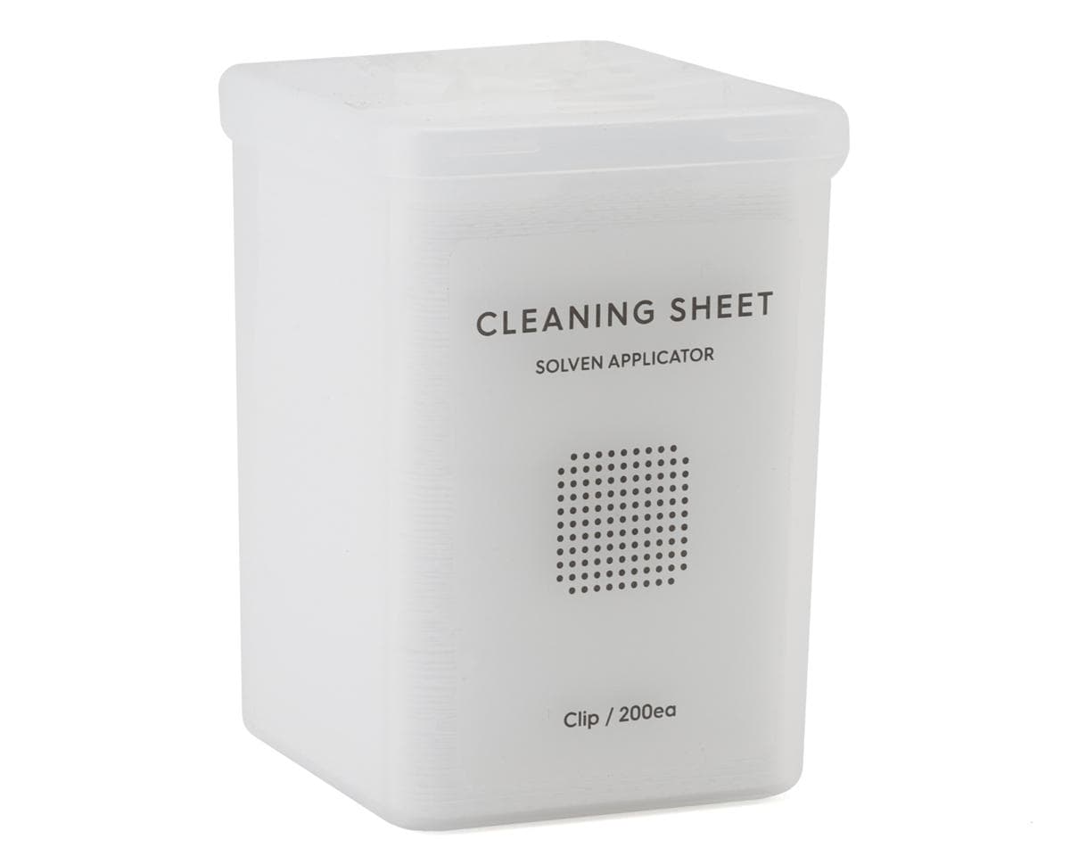 "GUNPRIMER" SOLVEN™ Applicator Cleaning Sheets (200) w/Holding Clip