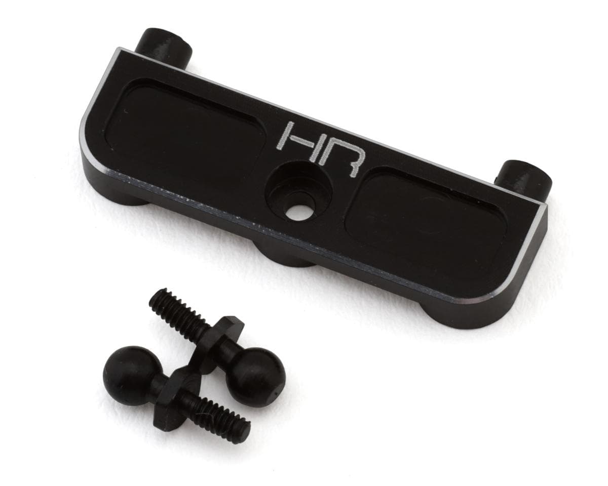 Hot Racing Losi® Micro-B Aluminum Front Lower Suspension Hinge Pin Brace (Black)