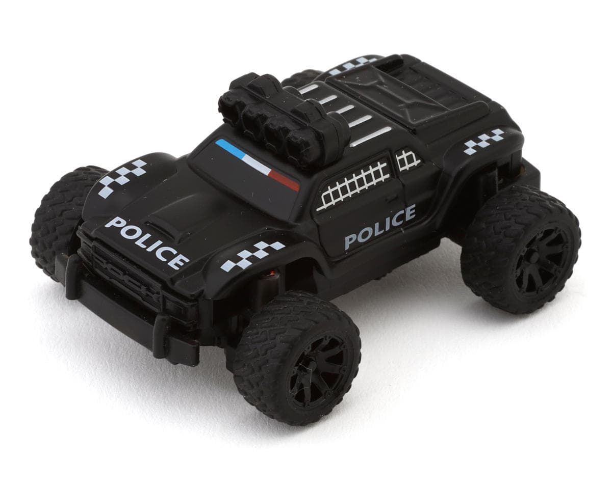Turbo Racing C82 1/76 RTR Electric 2WD Micro Off-Road RC Car (Black) w/2.4GHz Radio & Battery
