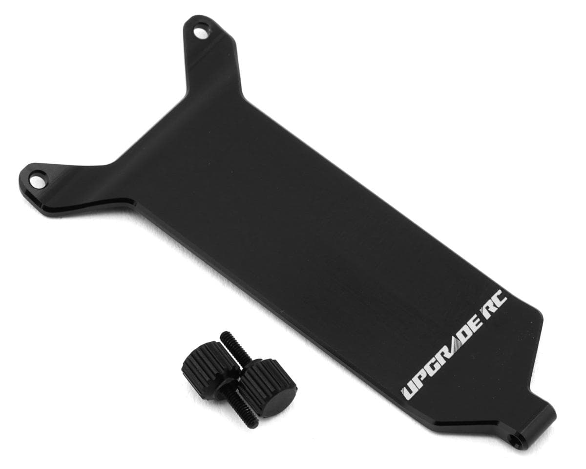 UpGrade RC Machined Aluminum Top Deck & Thumbscrews Set for Losi® Micro-B™ (Black)