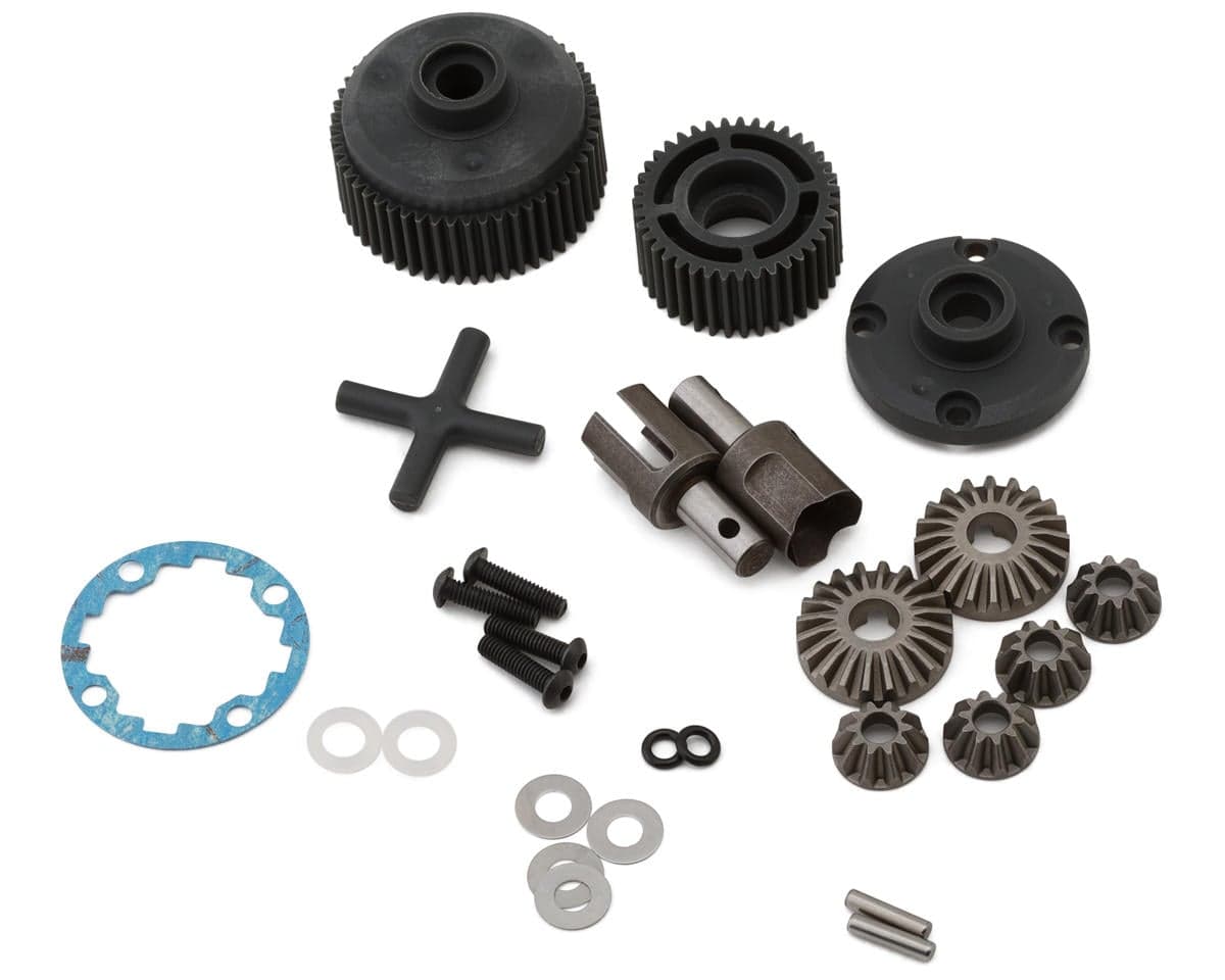 Mugen Seiki MSB1 Complete Gear Differential Assembly Set (Updated Version)