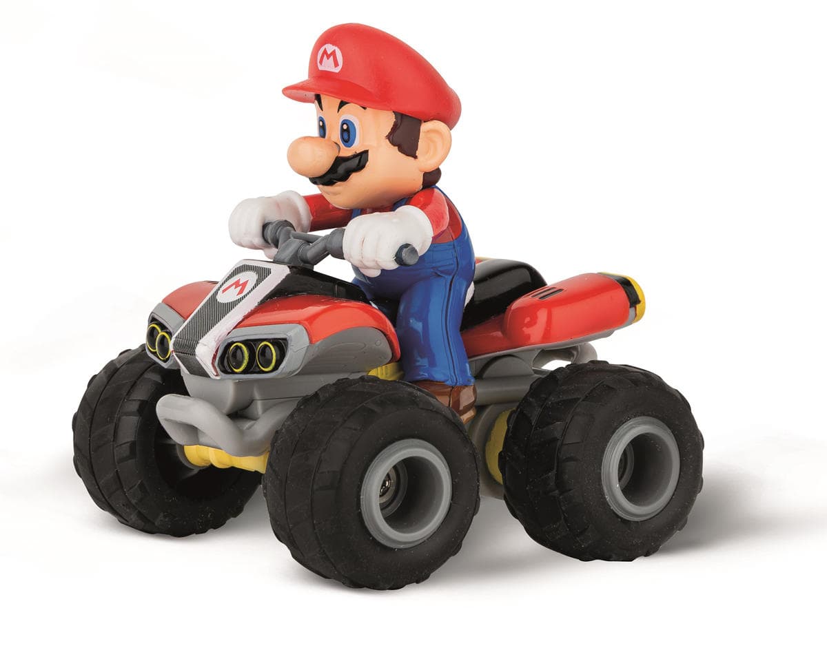 Carrera Nintendo® Mario Kart™ 1/40 Micro Mario® RTR Quad w/2.4GHz Radio, Battery & Charger