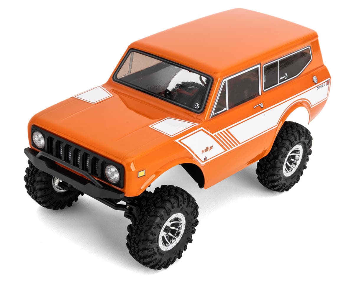 Redcat Ascent-18 International Scout II 1/18 4WD RTR Rock Crawler (Orange) w/2.4GHz Radio, Battery & Charger