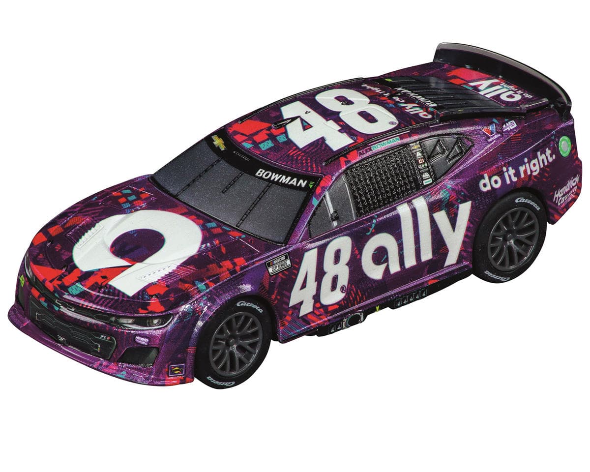 Carrera GO!!! NASCAR Camaro NextGen ZL1 "Hendrick Motorsports" Alex Bowman No.48 1/43 Slot Car (Purple)