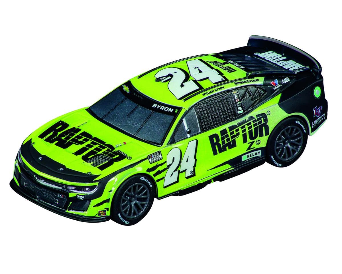 Carrera GO!!! NASCAR Camaro NextGen ZL1 "Hendrick Motorsports" William Byron No.24 1/43 Slot Car (Green)