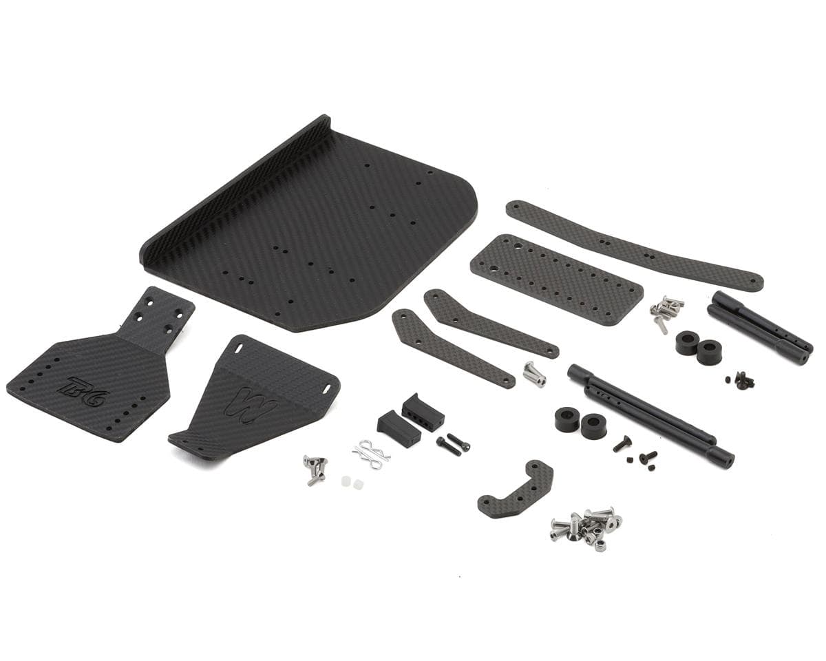 McAllister Racing Associated® SC6 Dagger SC Modified Series Full Body Mounting Kit (SC6,6.1)
