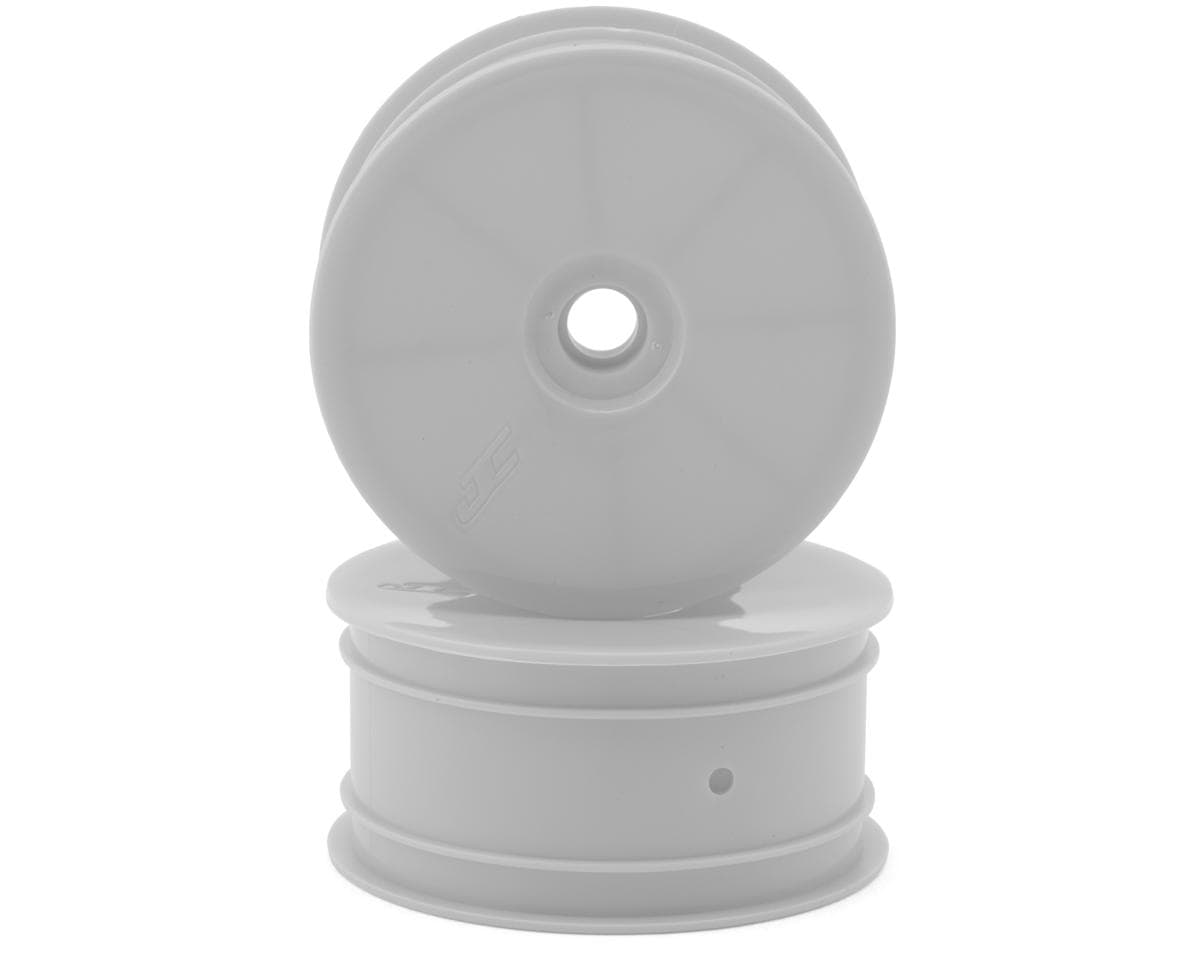 JConcepts RC10T Mono 2.2 Narrow Front Wheel (White) (2)