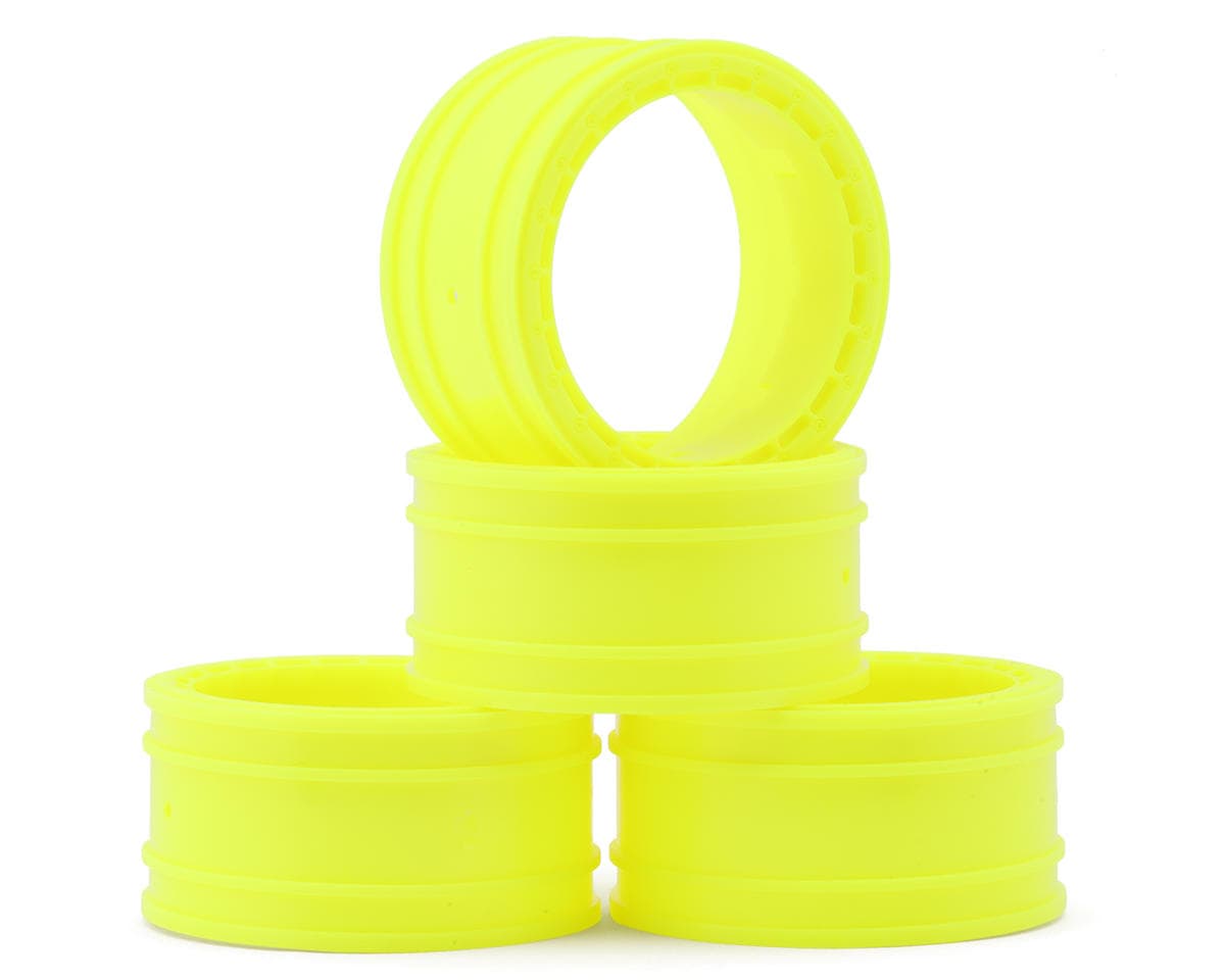 Team Associated Factory Team® Adjustable 2-Piece Wheels (Yellow) (4) (Outer)