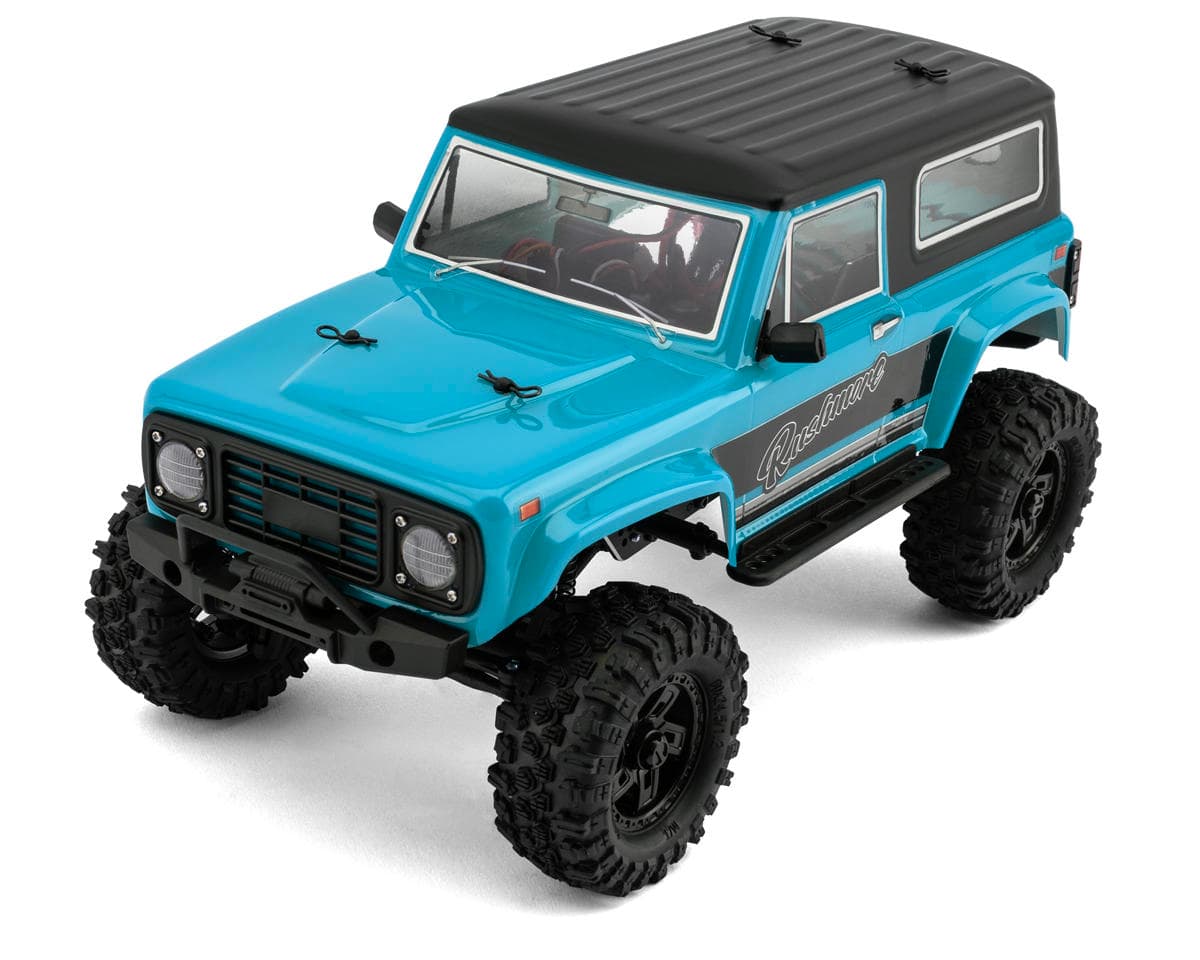 HobbyPlus CR18P V3 Rushmore 1/18 Brushless RTR Micro Rock Crawler (Cyan) w/2.4GHz Radio, Battery & Charger