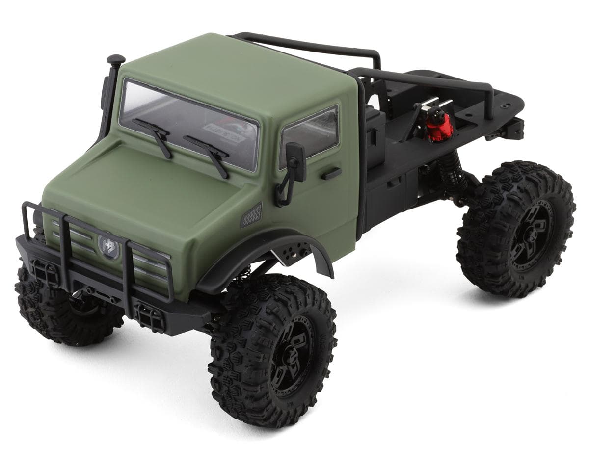 HobbyPlus CR18P V3 Trail Hunter 1/18 Brushless RTR Micro Rock Crawler (Matte Green) w/2.4GHz Radio, Battery & Charger