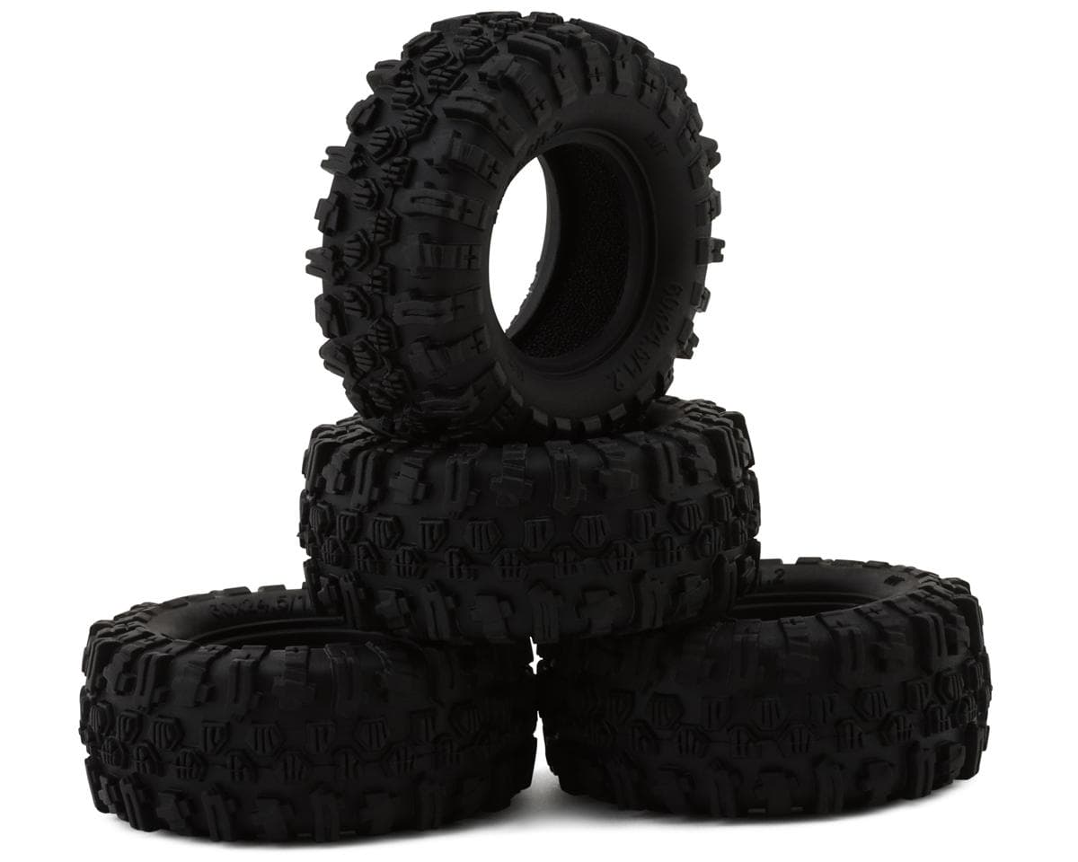 HobbyPlus CR18P 1.2" Mudder Micro Crawler Tires (4) (60mm OD)