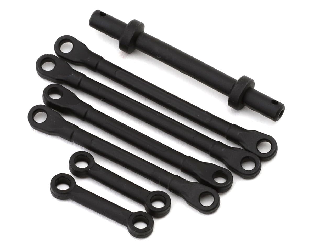 HobbyPlus CR18P Arktos 6x6 Lower Suspension Links & Chassis Brace Set
