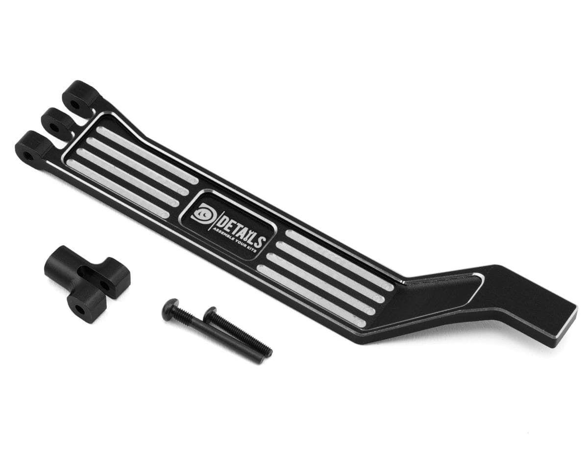 Hobby Details 7075 Aluminum Battery Plate for Traxxas® Mini Maxx® (Black)