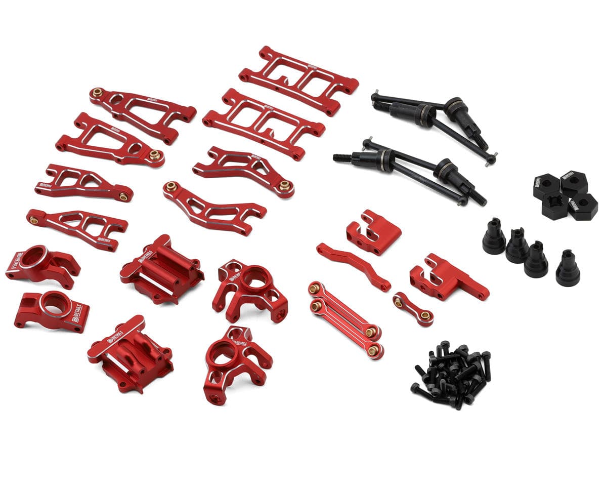 Hobby Details Arrma® Mojave™ Grom Aluminum Upgrades Set (Red)
