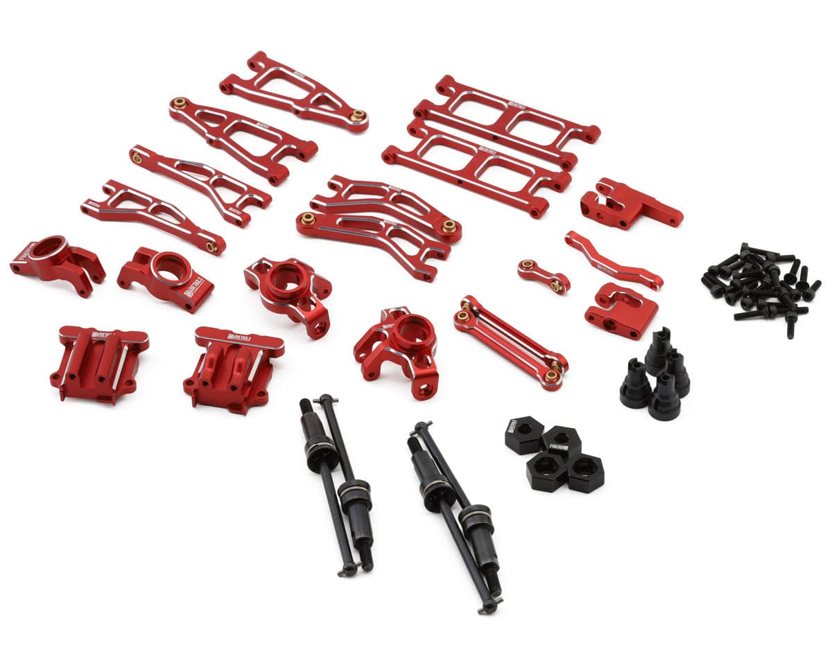 Hobby Details Arrma® Granite™ Grom Aluminum Upgrades Set (Red)