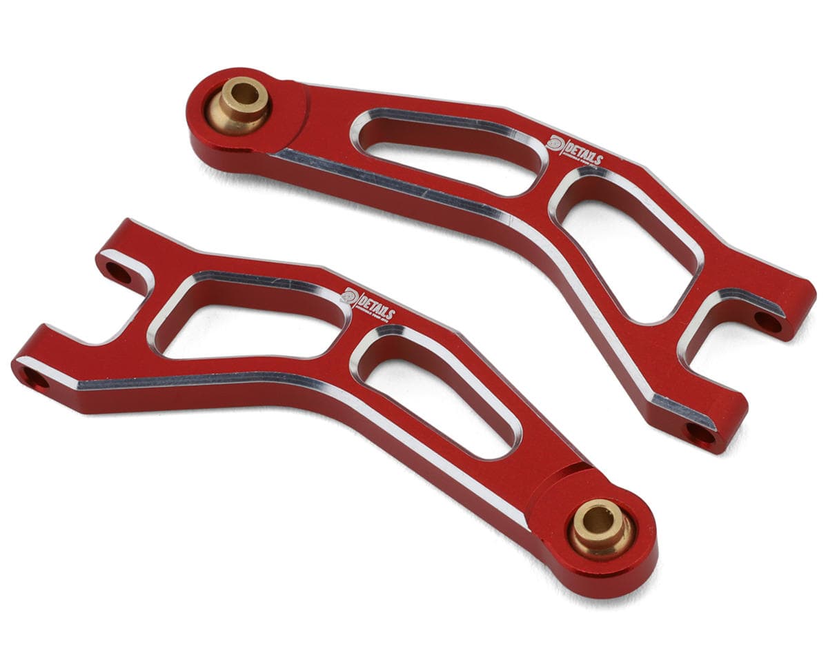 Hobby Details Arrma® Granite™ Grom Machined Aluminum Front Upper Arms (Red) (2)