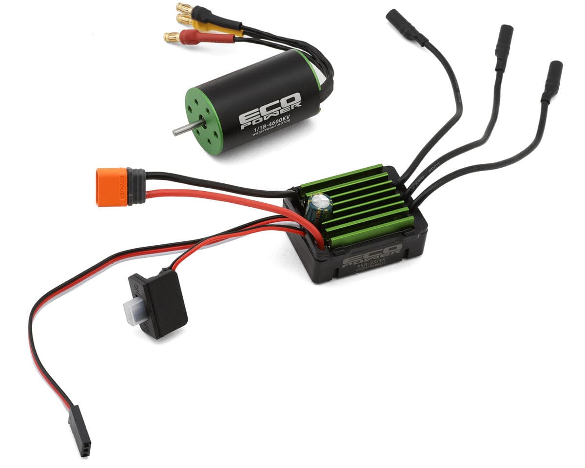 EcoPower 35A Brushless ESC & Motor Combo for ARRMA® Grom (4600kV) w/IC2 Connector