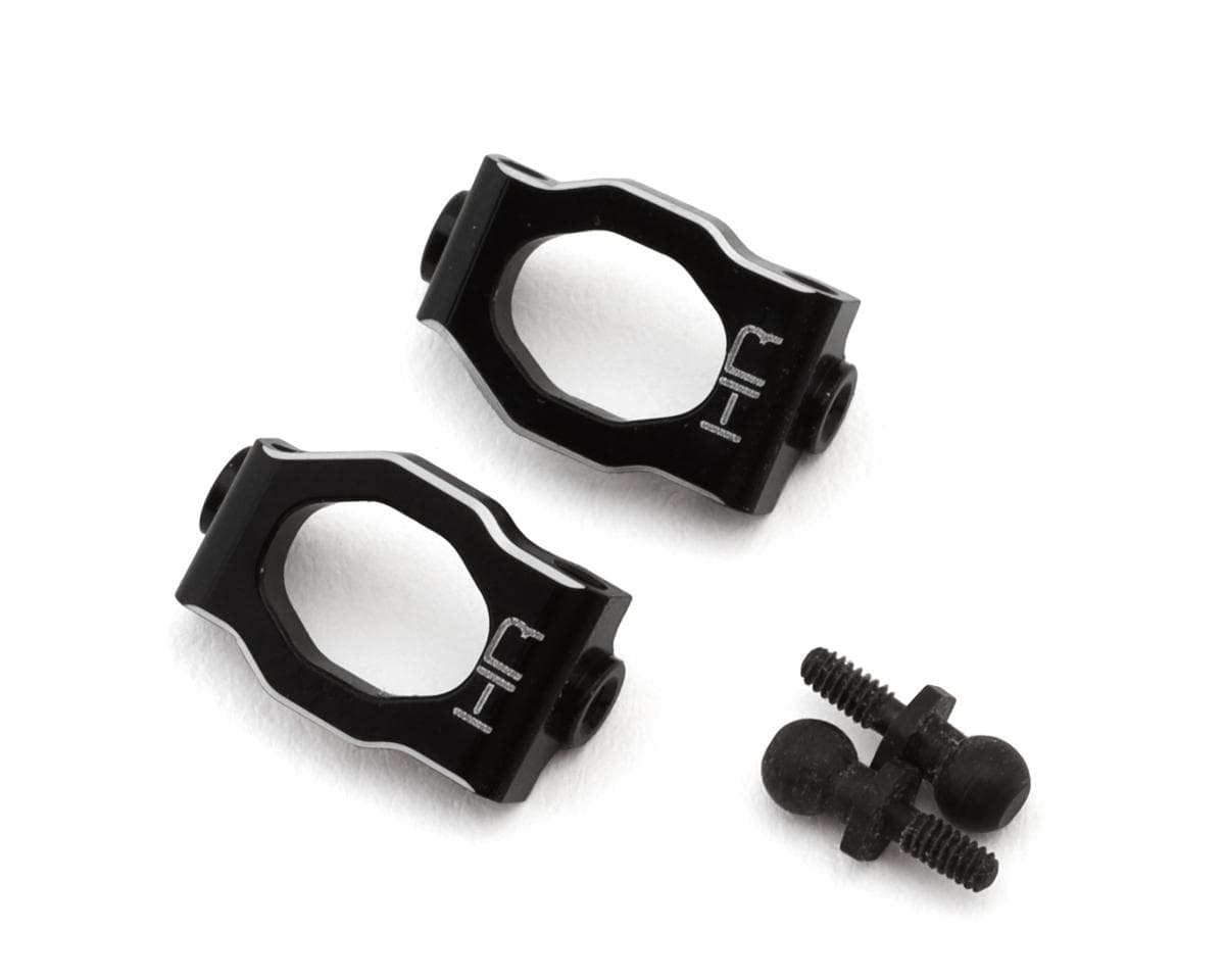 Hot Racing Losi® Micro-B Aluminum Caster Blocks (Black) (2)