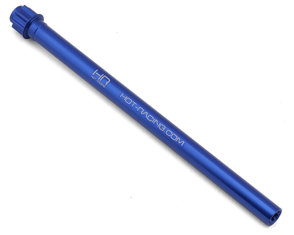 Hot Racing Aluminum Center Driveshaft for Traxxas® Mini Maxx® (Blue)