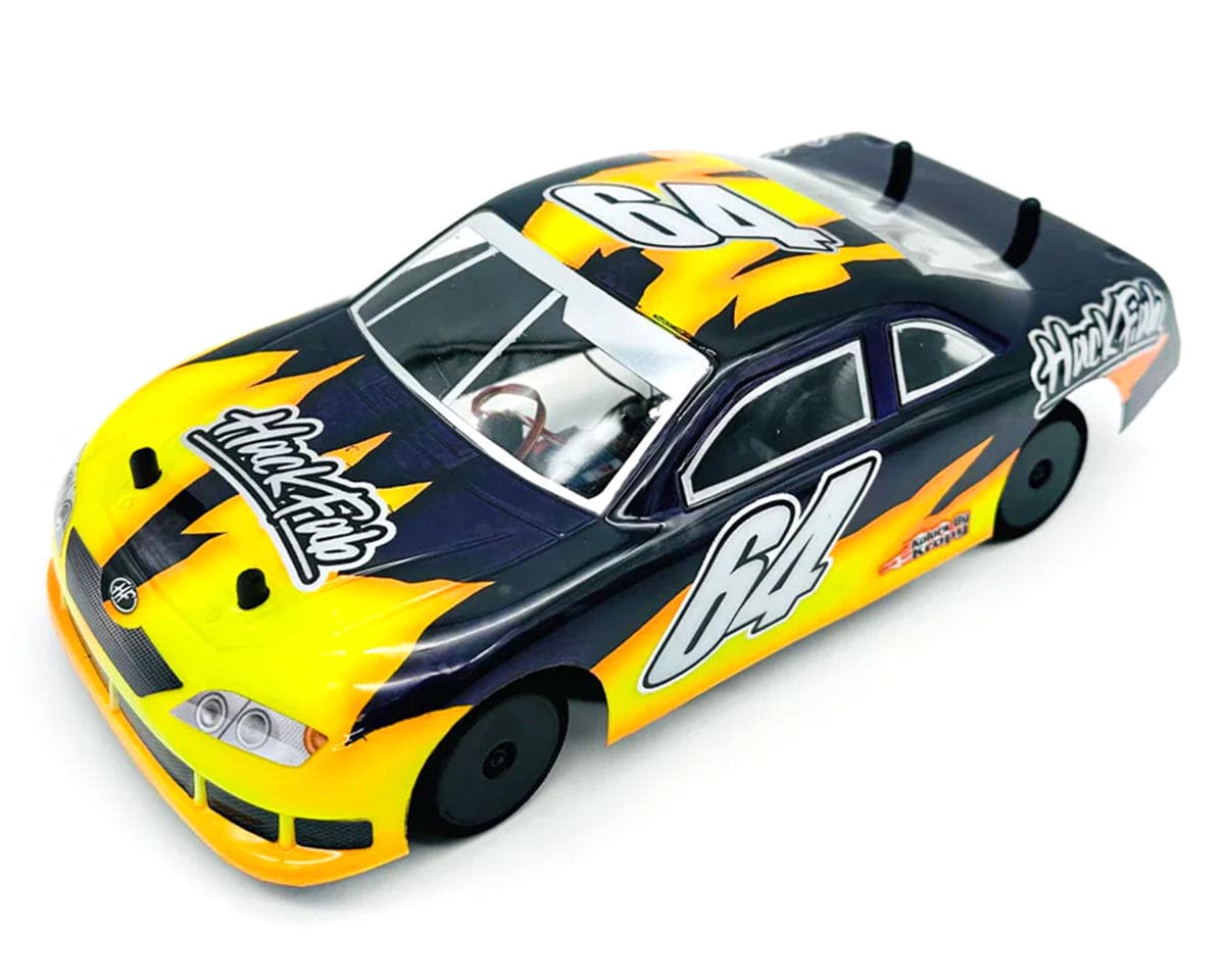 HackFab 1/18 COT Stock Car Body (Clear) (150mm WB) (Oval/Omni Conversions)