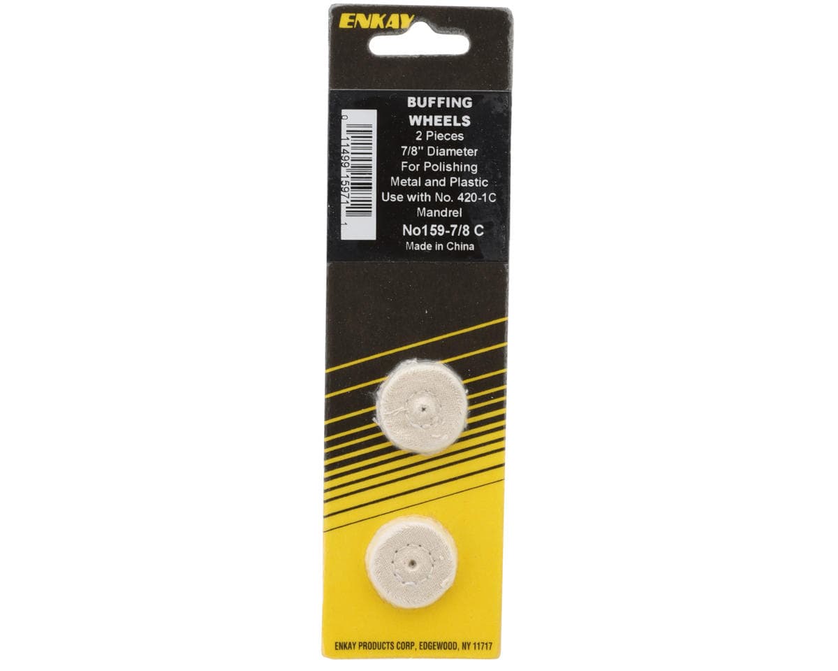 Enkay Miniature Buffing Wheels (2) (7/8")