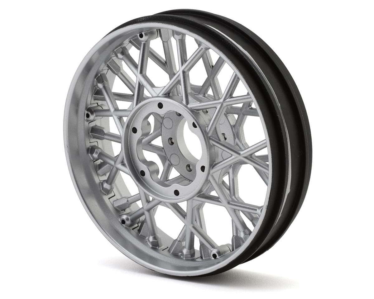 Losi Promoto SM Front Wheel Set (Satin Chrome)