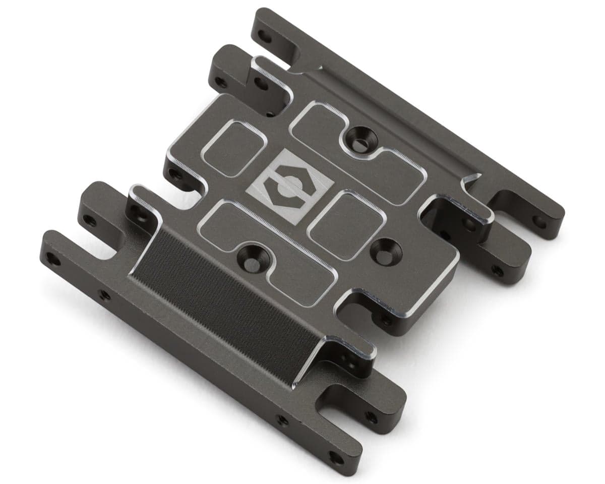 HPI Aluminum Center Skid Plate (Grey)