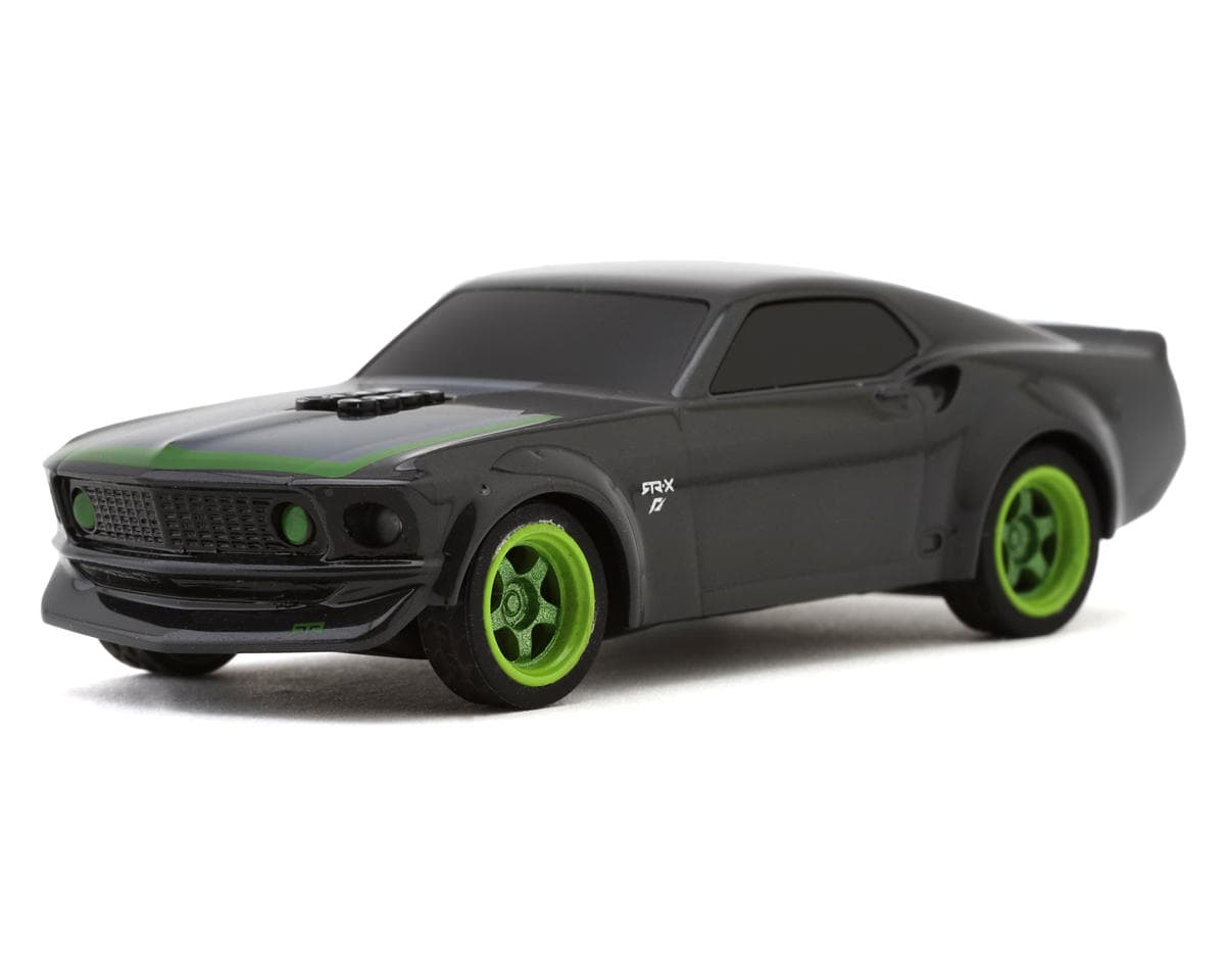 HPI Nano-TTR 1969 Ford Mustang 1/64 RTR-X Electric 2WD Micro Touring RC Car (Grey) (Car Only)
