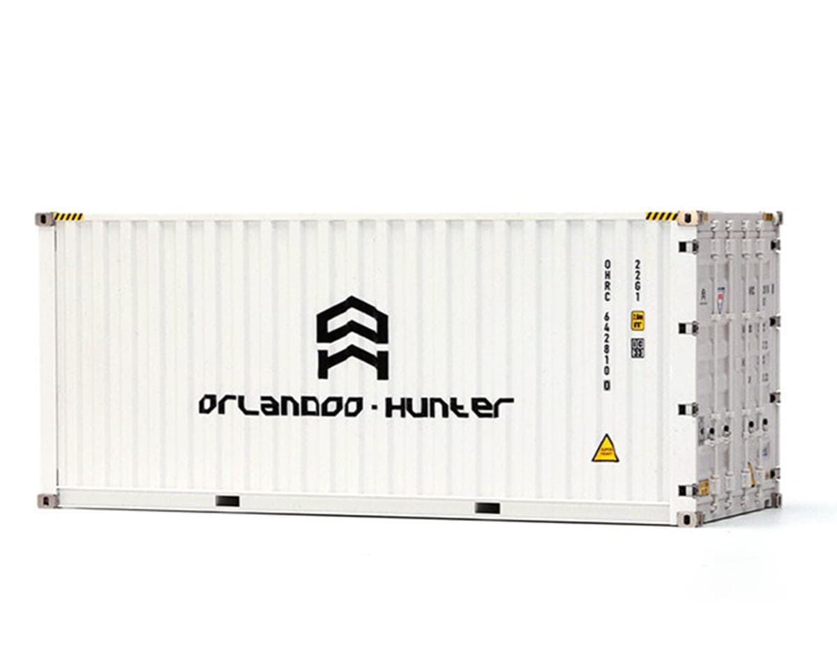 Orlandoo Hunter 1/32 Scale 20 Foot Shipping Container Plastic Model Kit (190x70x81mm) (Unpainted)