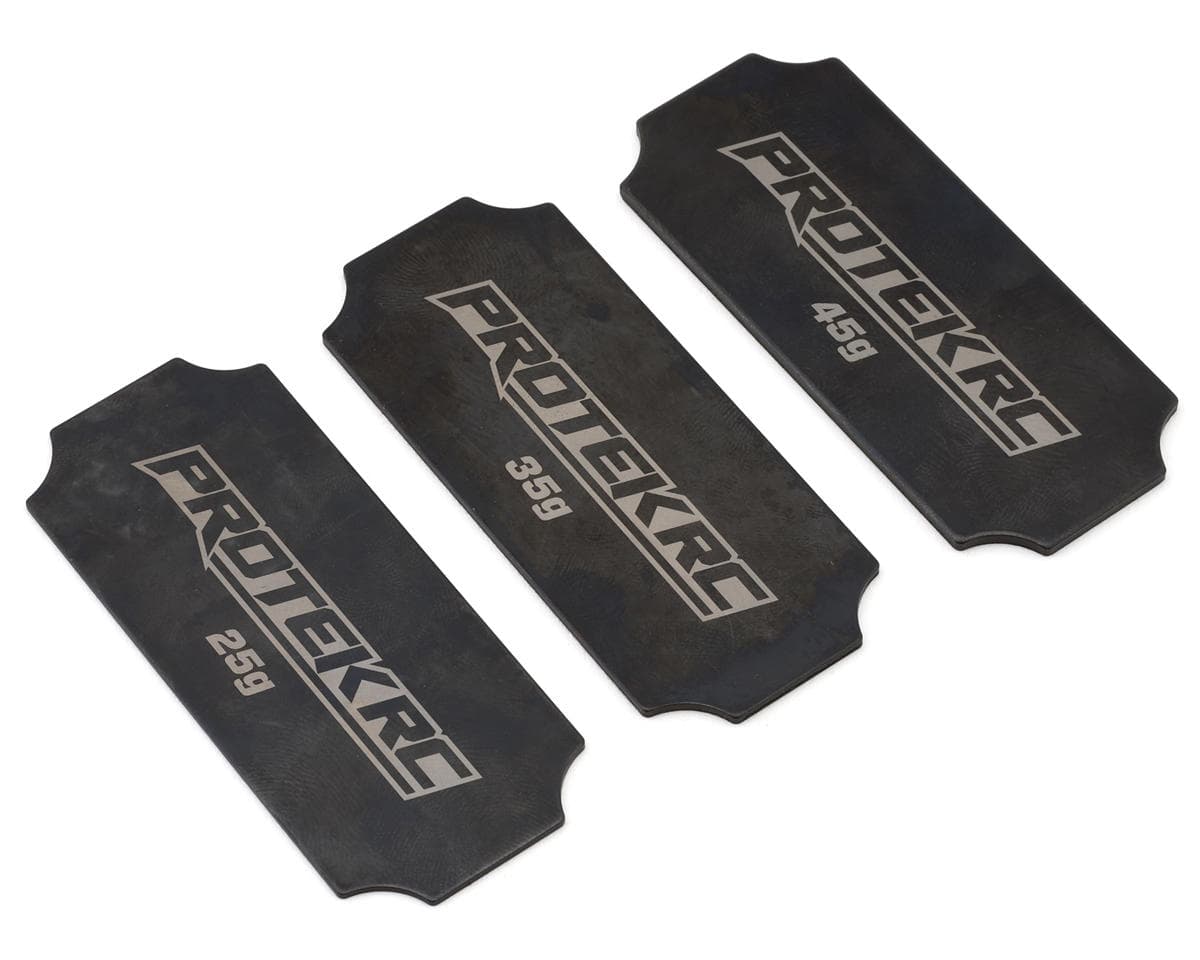 ProTek RC Battery Weight Set for Spencer Rivkin Edition Battery (25g, 35g & 45g)