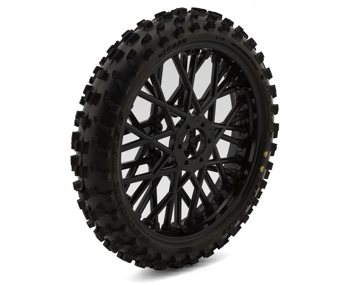 Pro-Line 1/4 Dunlop Geomax MX33 Motocross Pre-Mounted Front Tire (CR4) w/Bullyspoke Wheel